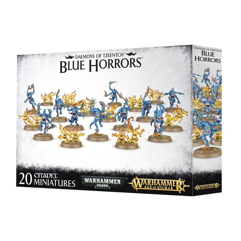 Games Workshop - Warhammer Age of Sigmar - Daemons of Tzeentch - Blue Horrors/Horrors of Tzeentch - 97-30