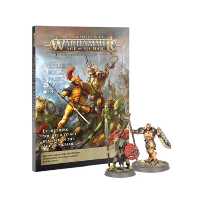 Games Workshop - Warhammer Age of Sigmar - Getting Started - 3rd Edition - 80-16