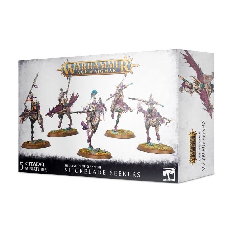 Games Workshop - Warhammer Age of Sigmar - Hedonites of Slaanesh - Slickblade Seekers - 83-86