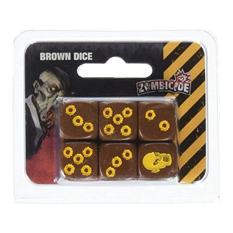 Cool Mini or Not - Zombicide - Brown Dice
