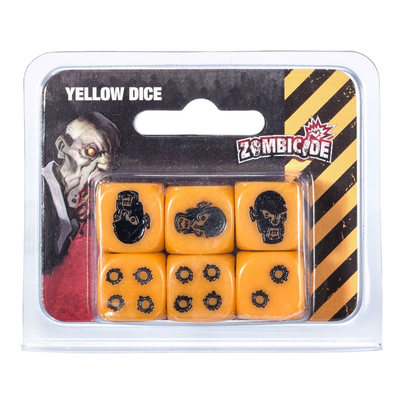 Cool Mini or Not - Zombicide - Yellow Dice