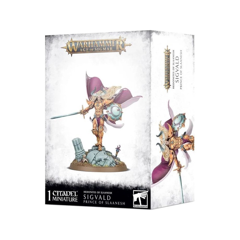 Games Workshop - Warhammer Age of Sigmar - Hedonites of Slaanesh - Sigvald Prince of Slaanesh - 83-84