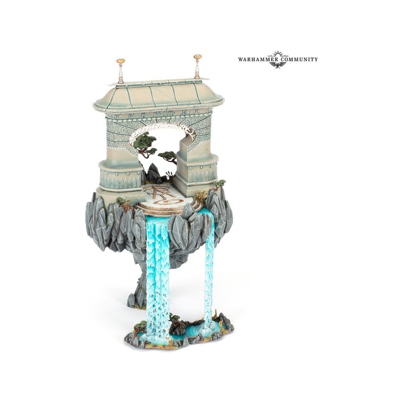 Games Workshop - Warhammer Age of Sigmar - Lumineth Realm-Lords - Shrine Luminor - 87-65