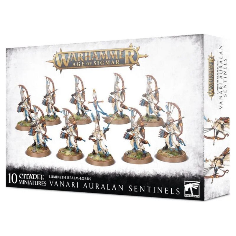 Games Workshop - Warhammer Age of Sigmar - Lumineth Realm-Lords - Vanari Auralan Sentinels - 87-58