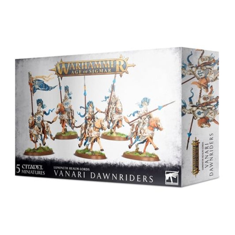 Games Workshop - Warhammer Age of Sigmar - Lumineth Realm-Lords - Vanari Dawnriders - 87-60