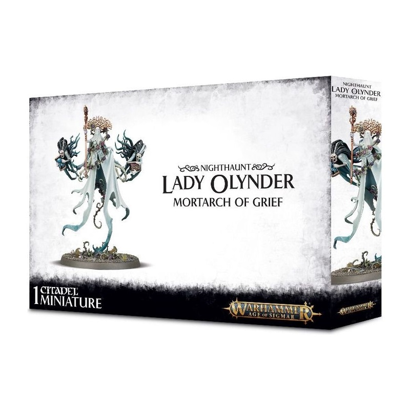 Games Workshop - Warhammer Age of Sigmar - Nighthaunt Lady Olynder - Mortarch of Grief - 91-25