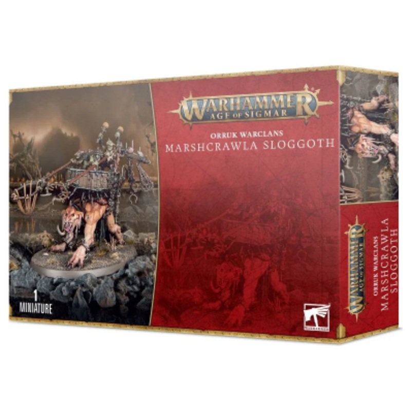 Games Workshop - Warhammer Age of Sigmar - Orruk Warclans - Marshcrawla Sloggoth - 89-66