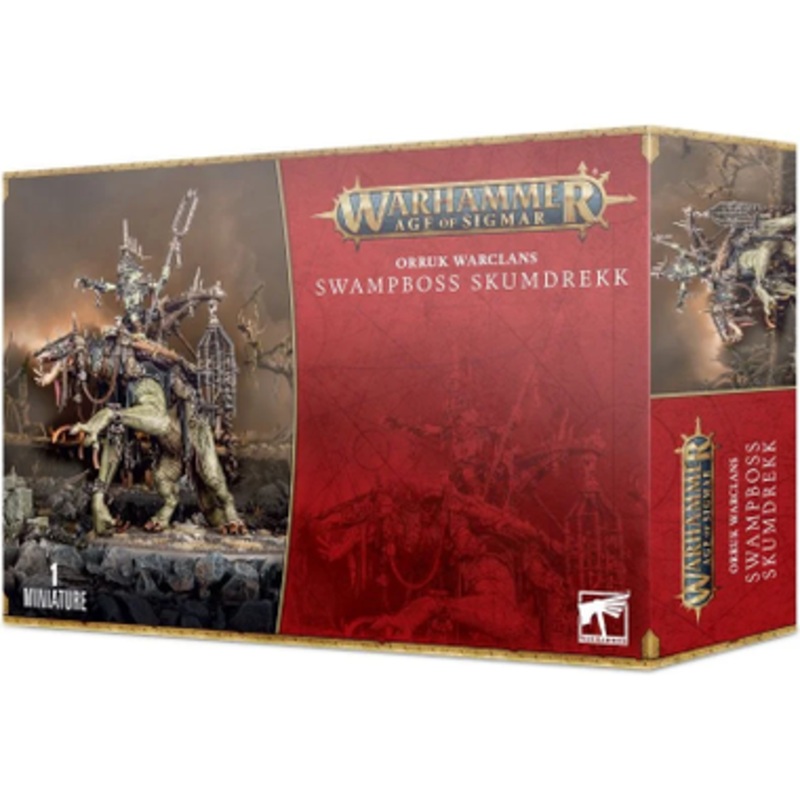 Games Workshop - Warhammer Age of Sigmar - Orruk Warclans - Swampboss Skumdrekk - 89-69