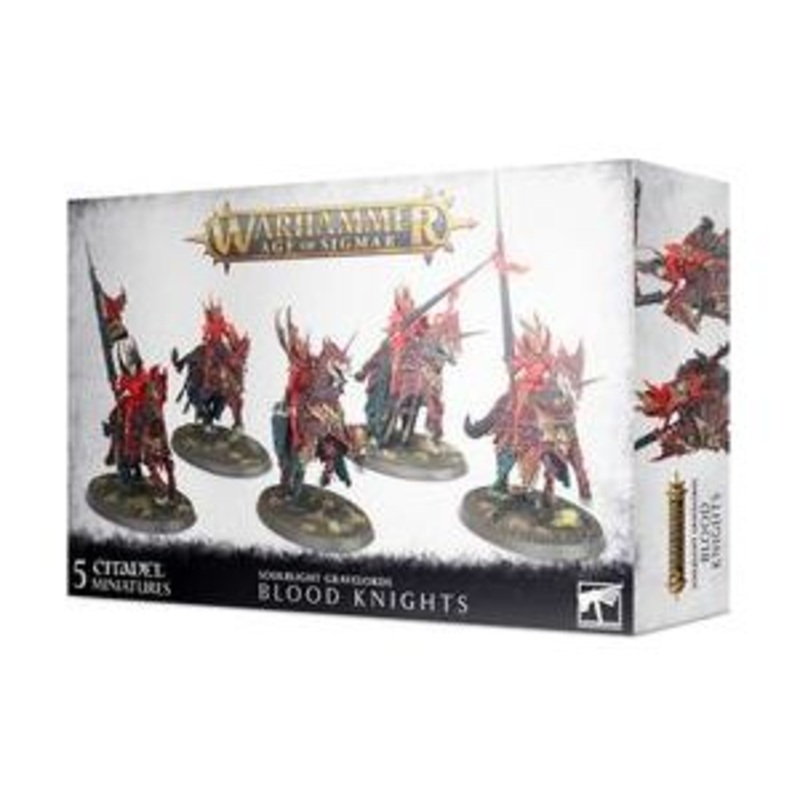 Games Workshop - Warhammer Age of Sigmar - Soulblight Gravelords - Blood Knights - 91-41