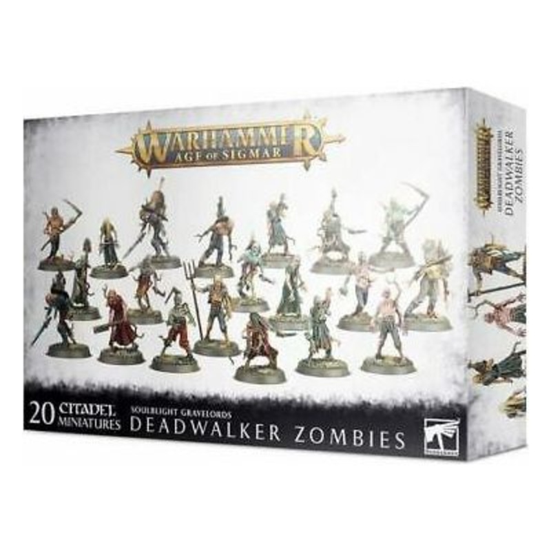 Games Workshop - Warhammer Age of Sigmar - Soulblight Gravelords - Deadwalker Zombies - 91-07