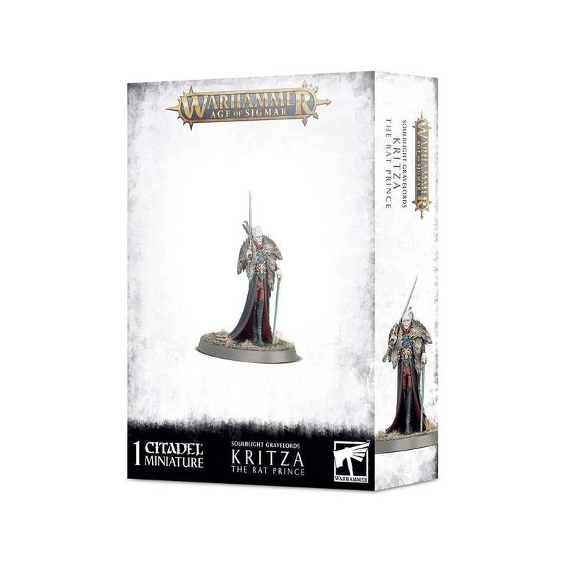 Games Workshop - Warhammer Age of Sigmar - Soulblight Gravelords - Kritza the Rat Prince - 91-54