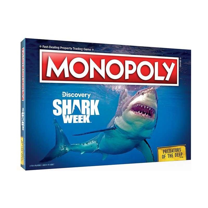 Usaopoly - Monopoly - Discovery - Shark Week