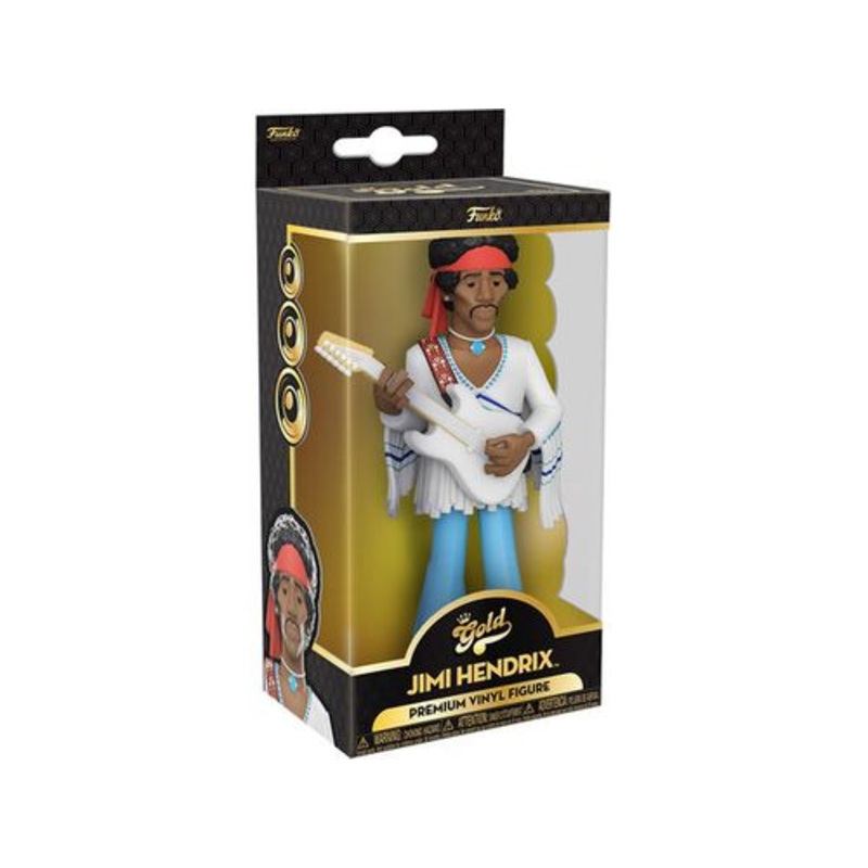 Funko - Gold - Jimi Hendrix - Premium Figure