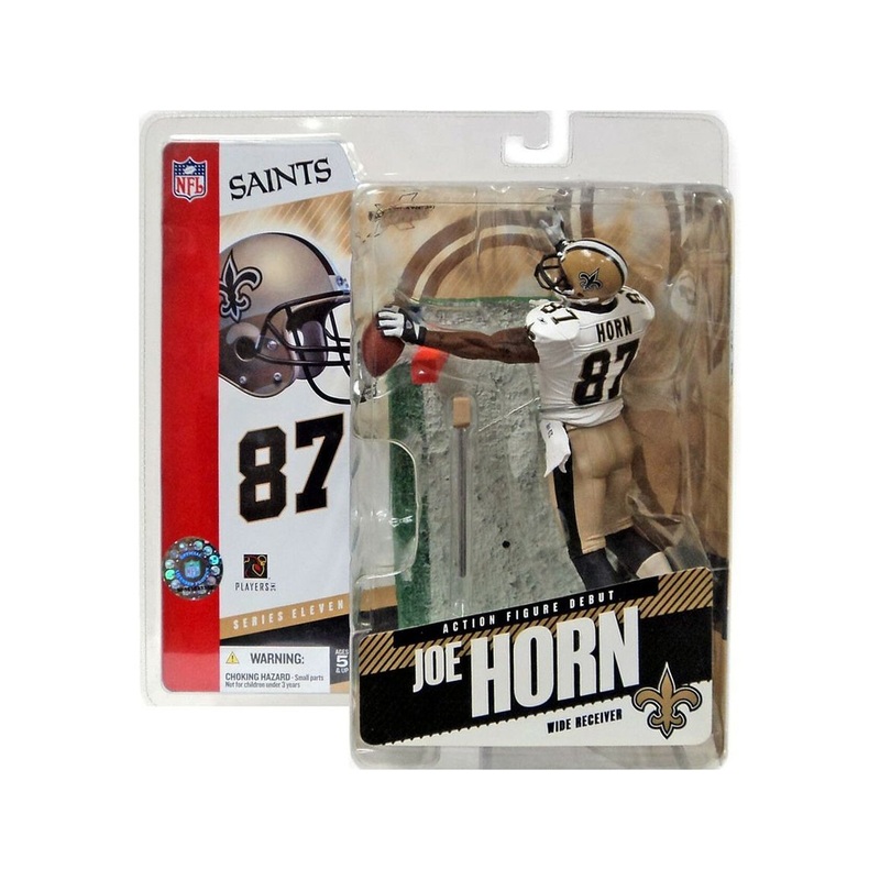 McFarlane Toys - Football - New Orleans Saints - Joe Horn (White jersey Variant)