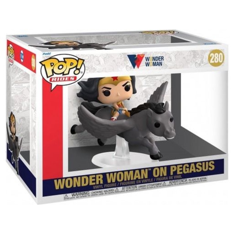 POP! - DC Super Heroes - Wonder Woman 80th Anniversary - Wonder Woman on Pegasus