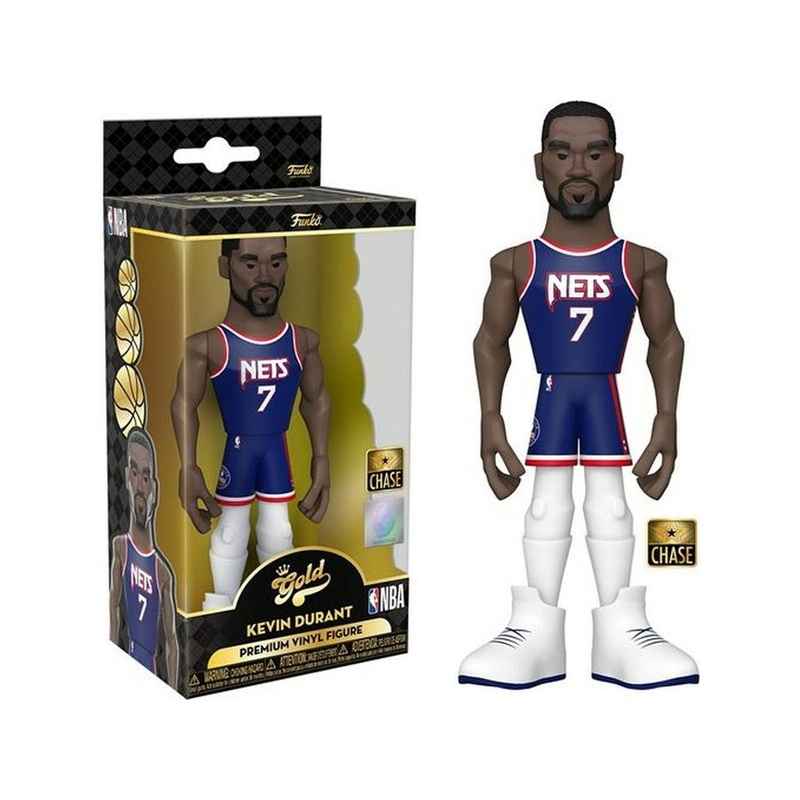 Funko - Gold - Sports - NBA - Brooklyn Nets - Kevin Durant - Chase - Premium Figure
