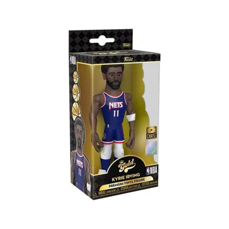 Funko - Gold - Sports - NBA - Brooklyn Nets - Kyrie Irving  - Chase - Premium Figure