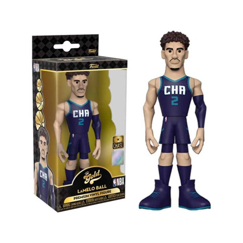 Funko - Gold - Sports - NBA - Charlotte Hornets - LaMelo Ball - Chase - Premium Figure