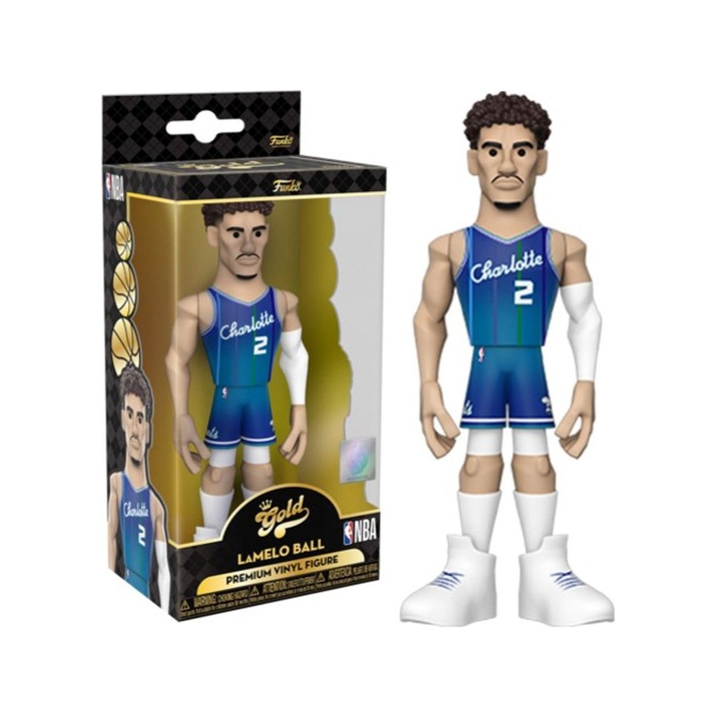 Funko - Gold - Sports - NBA - Charlotte Hornets - Lamelo Ball - Premium Figure