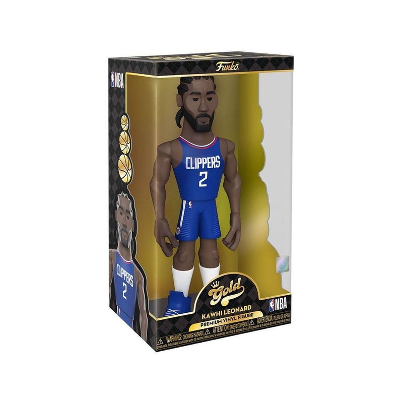 Funko - Gold - Sports - NBA - Kawhi Leonard - Los Angeles Clippers - 12" Premium Figure