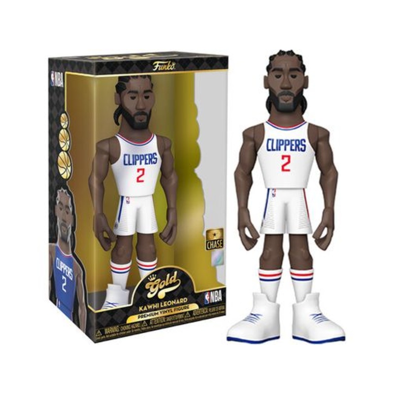 Funko - Gold - Sports - NBA - Kawhi Leonard - Los Angeles Clippers - 12" Premium Figure - Chase