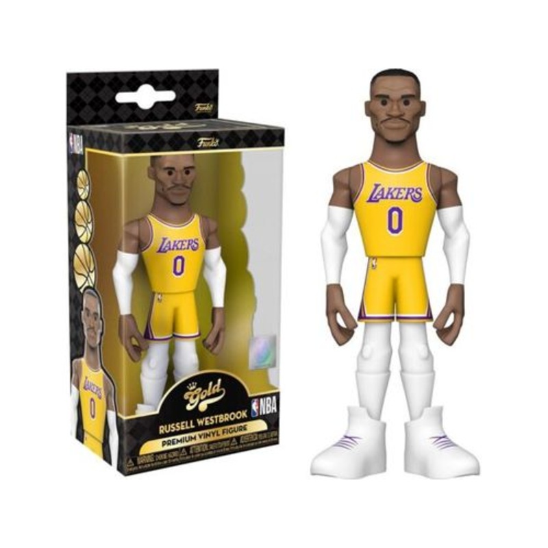 Funko - Gold - Sports - NBA - Los Angeles Lakers - Russell Westbrook - Premium Figure