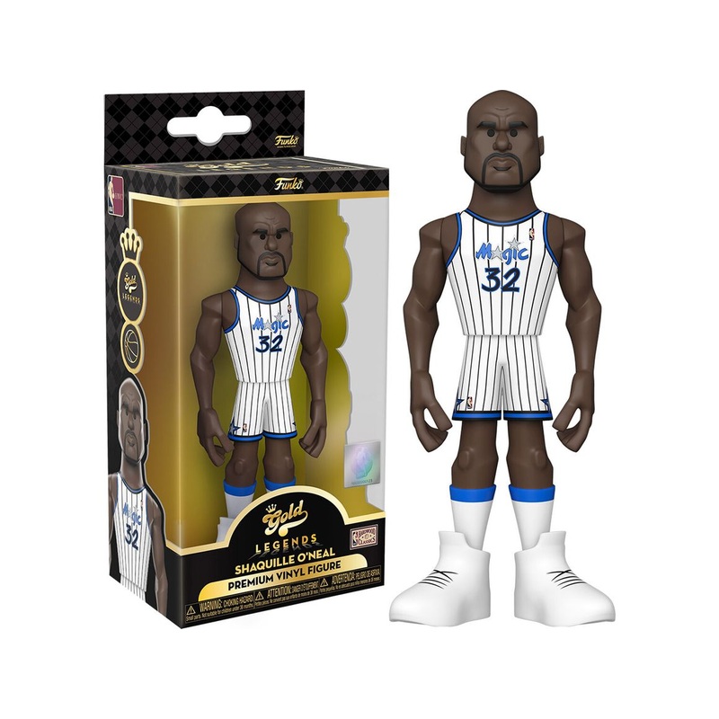 Funko - Gold - Sports - NBA - Orlando Magic - Shaquille O'Neal - Premium Figure