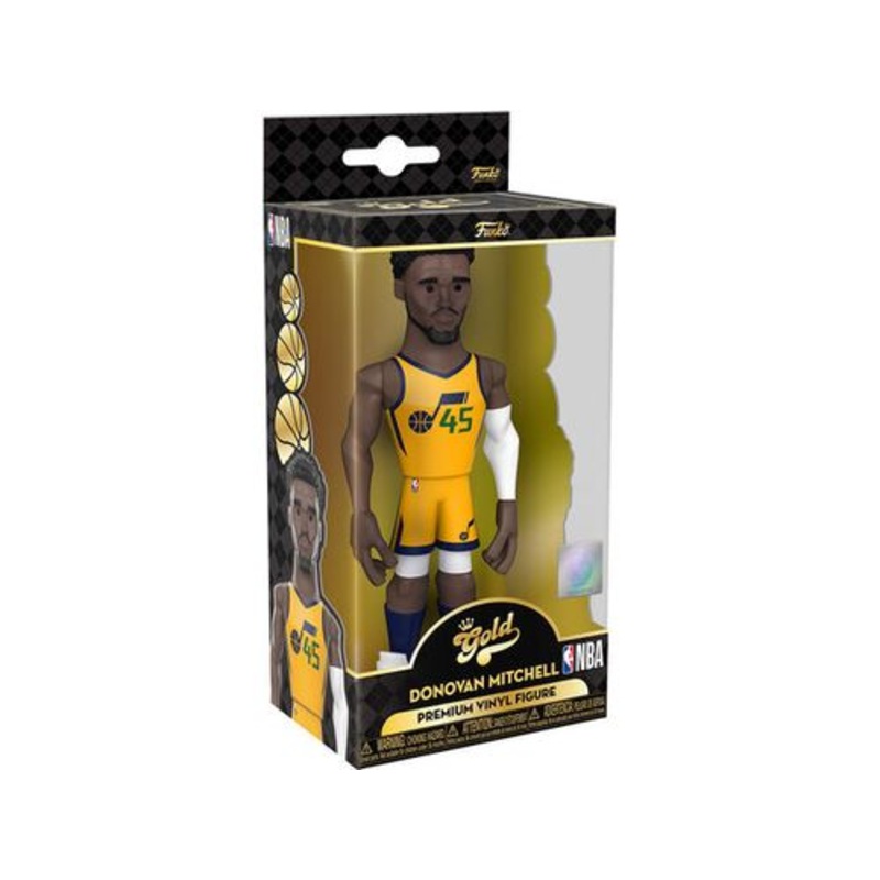Funko - Gold - Sports - NBA - Utah Jazz - Donovan Mitchell - Premium Figure