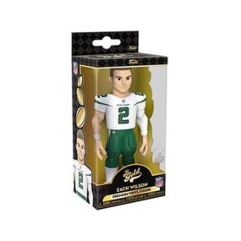 Funko - Gold - Sports - NFL - New York Jets - Zach Wilson - Premium Figure