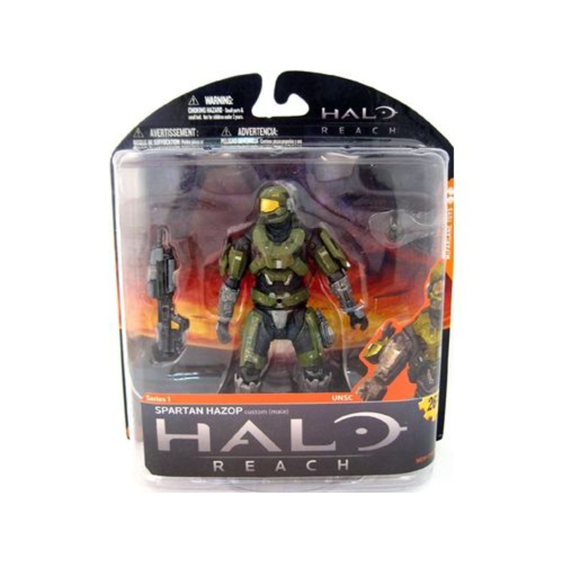 McFarlane Toys - 2010 - Halo Reach Series 1 - Spartan Hazop - Action Figure