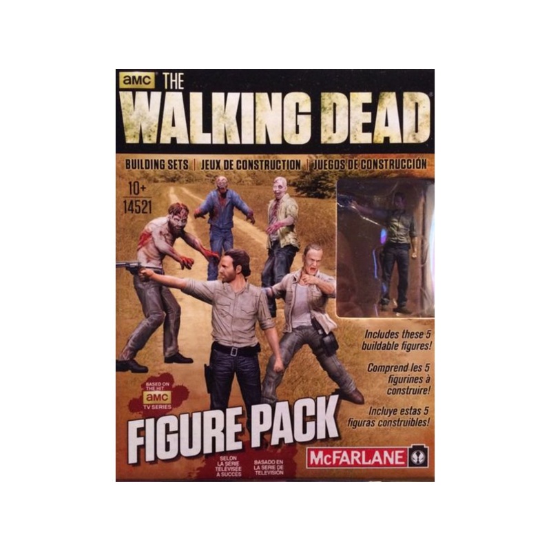 McFarlane Toys - Walking Dead - Building Set Action Figures - Figure Pack