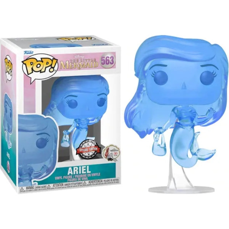 POP! - Movies - Little Mermaid - Translucent Ariel With Bag - Special Edition
