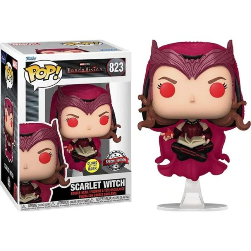 POP! - Television - Marvel - WandaVision - Scarlet Witch - Glow in the Dark - Special Edition