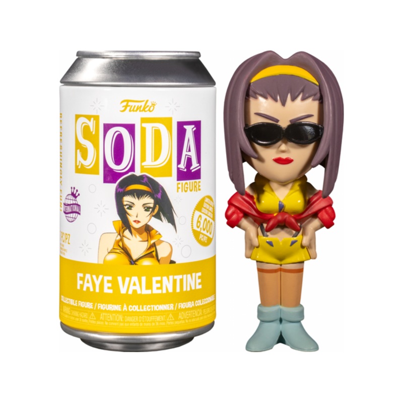 POP! - Television - Soda - Cowboy Bebop - Faye Valentine