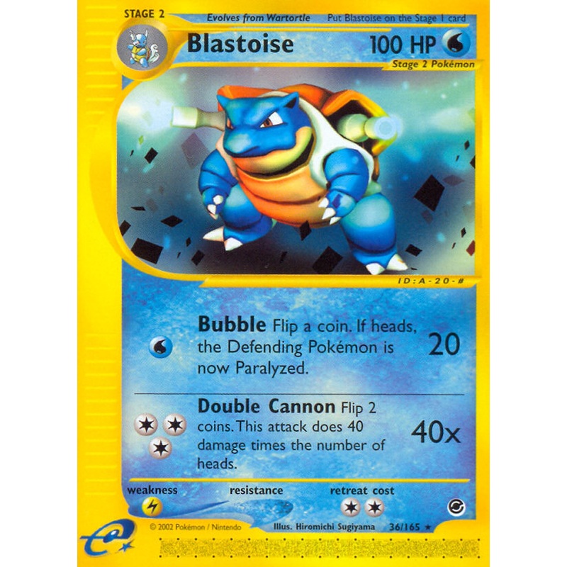 Blastoise (36/165) [Expedition: Base Set]