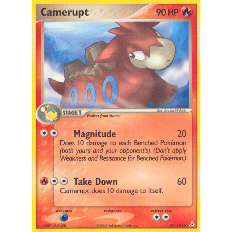 Camerupt (36/110) [EX: Holon Phantoms]
