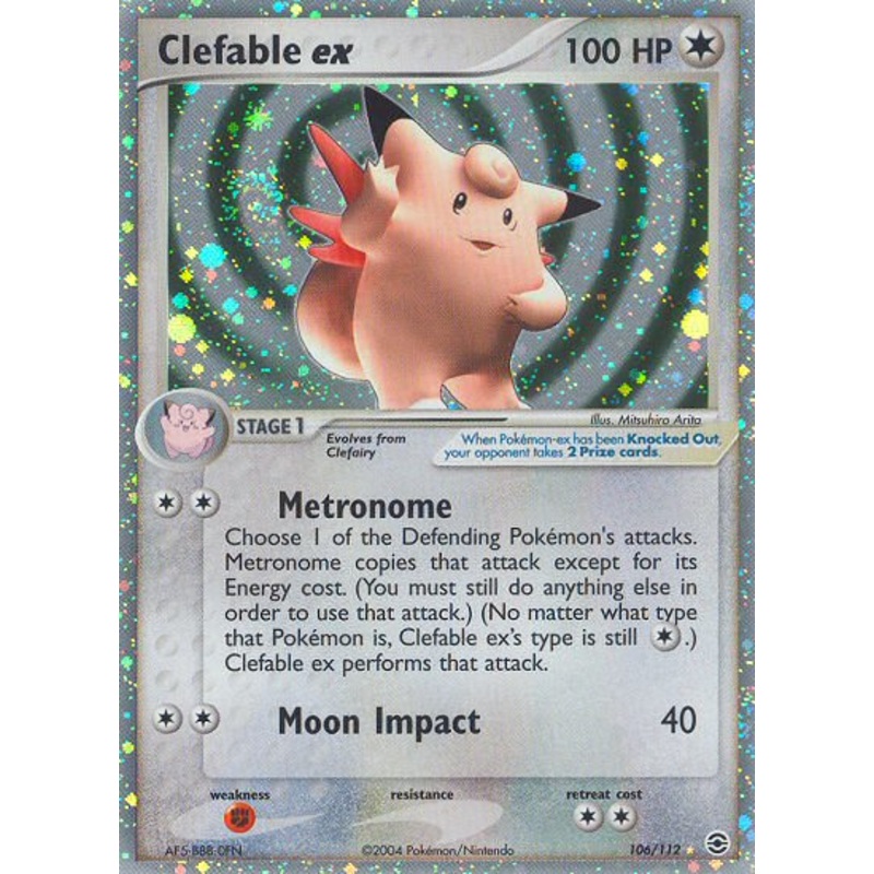 Clefable ex (106/112) [EX: FireRed & LeafGreen]