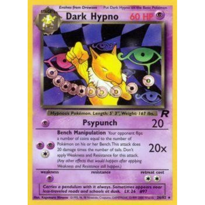 Dark Hypno (26/82) [Team Rocket Unlimited]