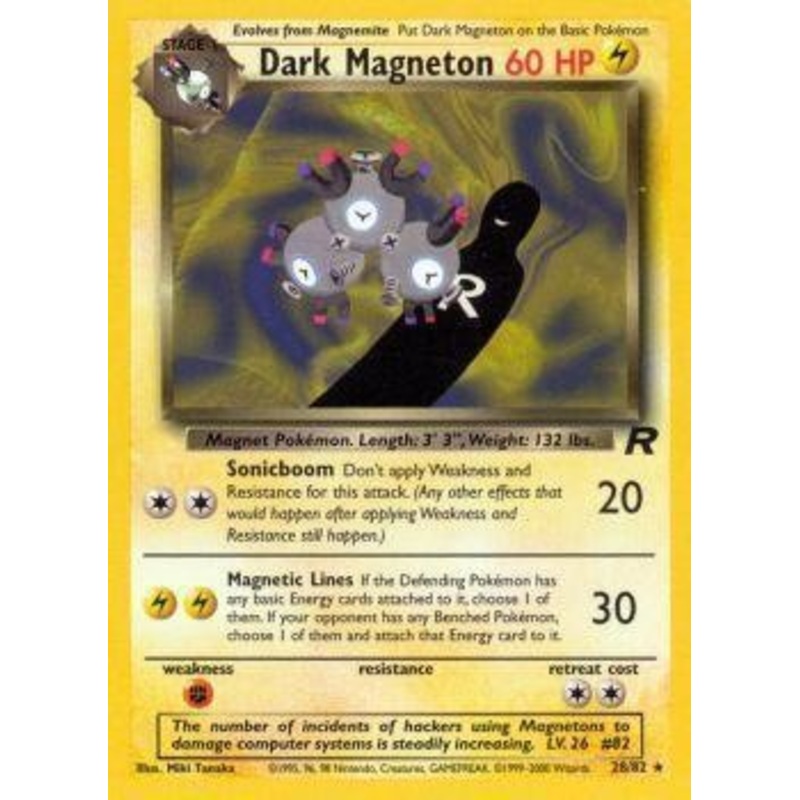 Dark Magneton (28/82) [Team Rocket Unlimited]