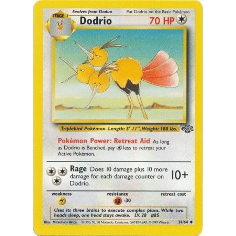 Dodrio (34/64) [Jungle Unlimited]
