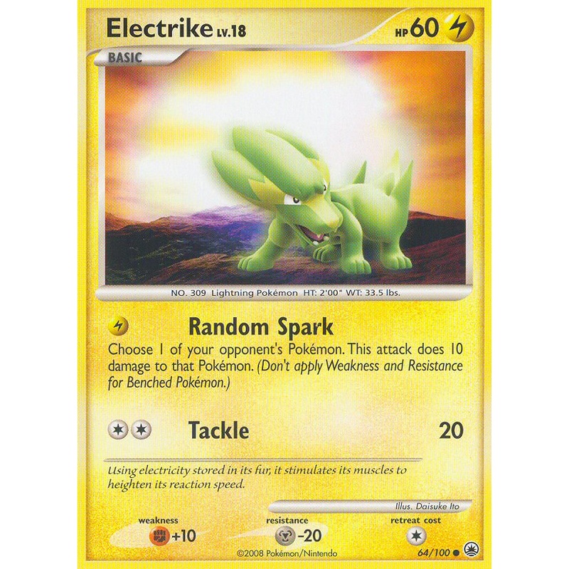 Electrike (64/100) [Diamond & Pearl: Majestic Dawn]