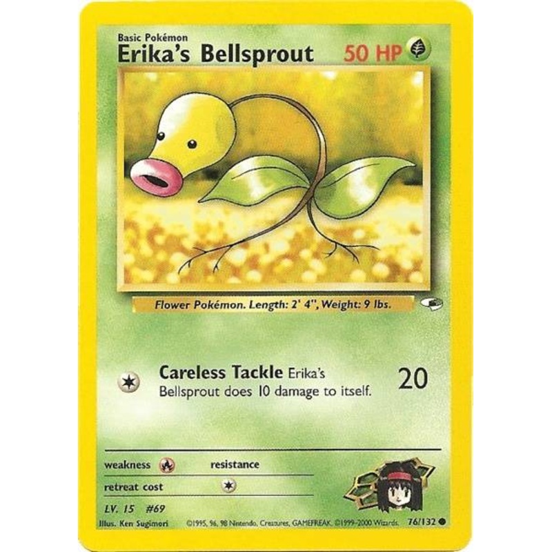 Erika's Bellsprout (76/132) [Gym Heroes Unlimited]