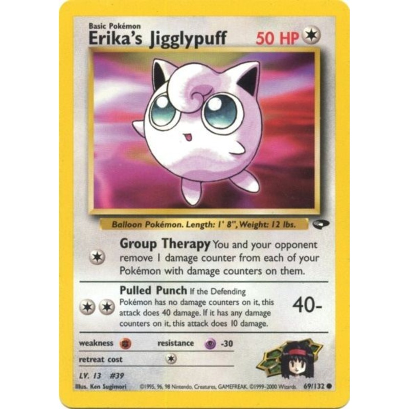 Erika's Jigglypuff (69/132) [Gym Challenge Unlimited]