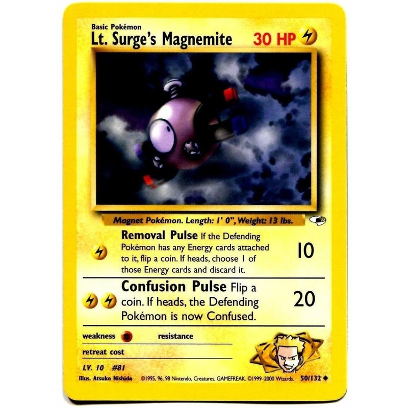Lt. Surge's Magnemite (50/132) [Gym Heroes Unlimited]