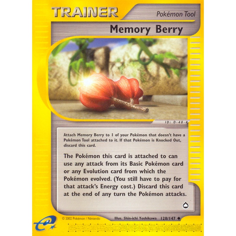 Memory Berry (128/147) [Aquapolis]