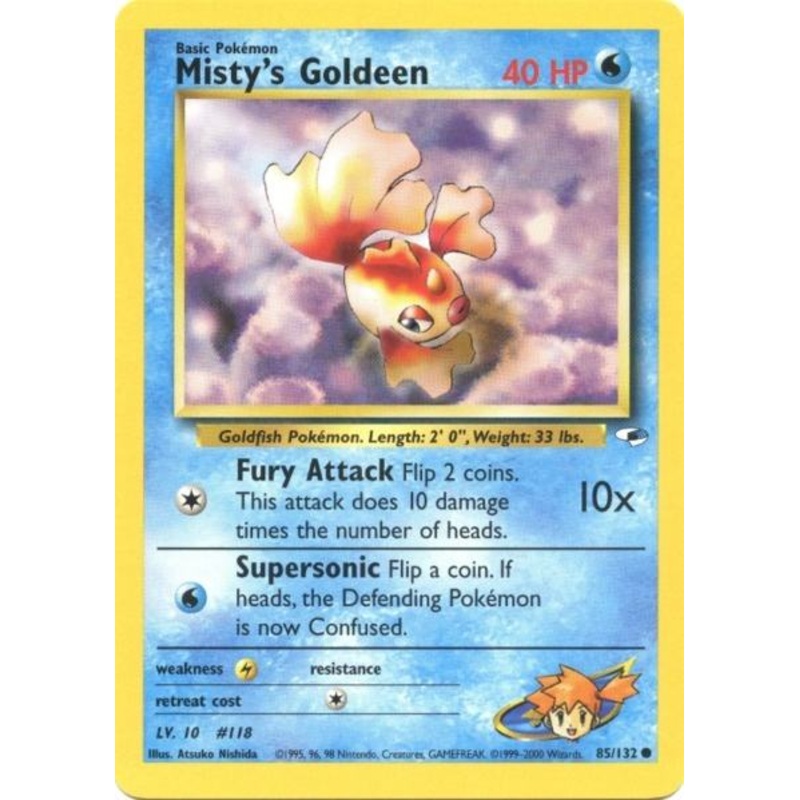 Misty's Goldeen (85/132) [Gym Heroes Unlimited]