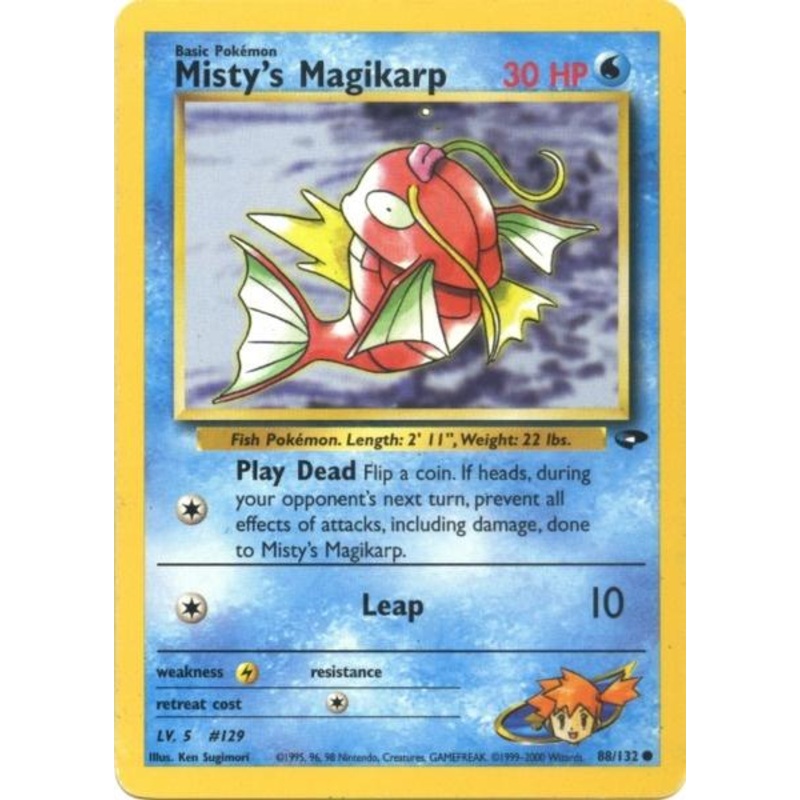 Misty's Magikarp (88/132) [Gym Challenge Unlimited]