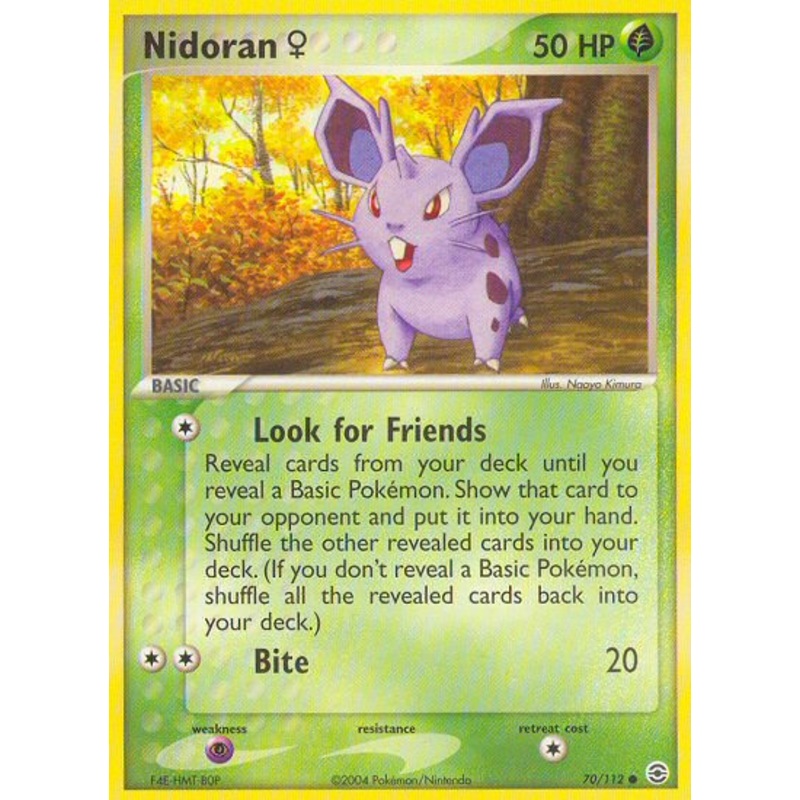 Nidoran (70/112) (Female) [EX: FireRed & LeafGreen]