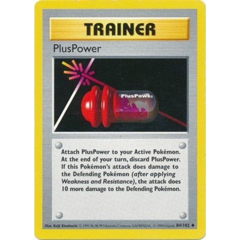 PlusPower (84/102) [Base Set Shadowless Unlimited]