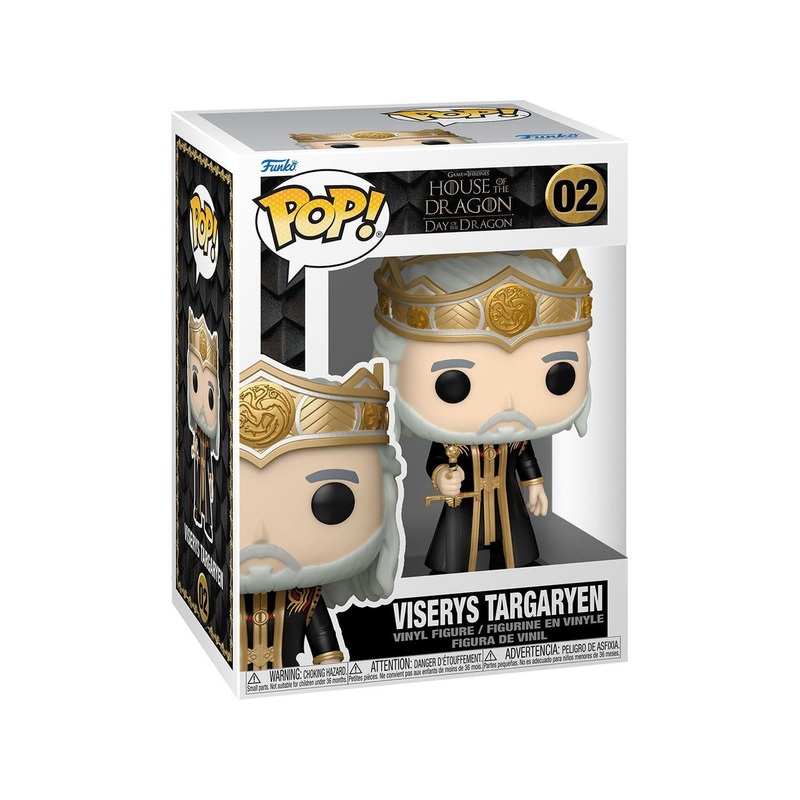 POP! - Television - Game of Thrones - House of the Dragon - Day of the Dragon - Viserys Targaryen
